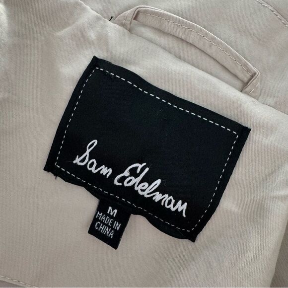 NEW Sam Edelman Water Repellent Hooded Anorak Coat Jacket Size M - Picture 9 of 10